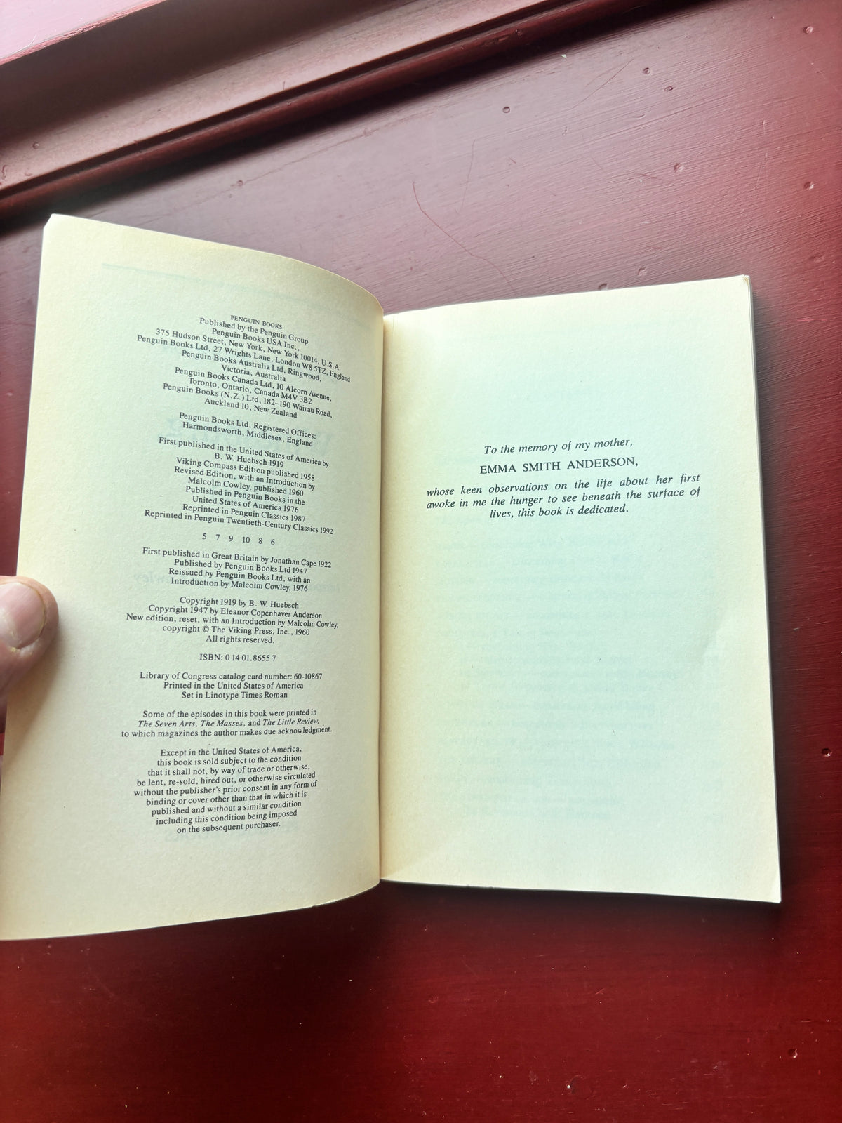 Winesburg, Ohio by Sherwood Anderson (1992, Trade Paperback)