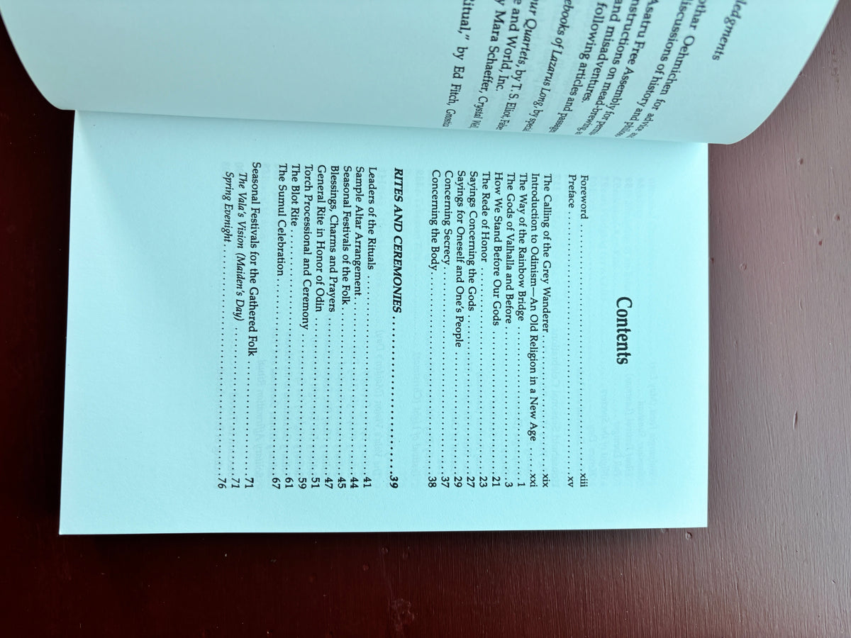 A Book of Troth by Edred Thorsson (2015, Trade Paperback)