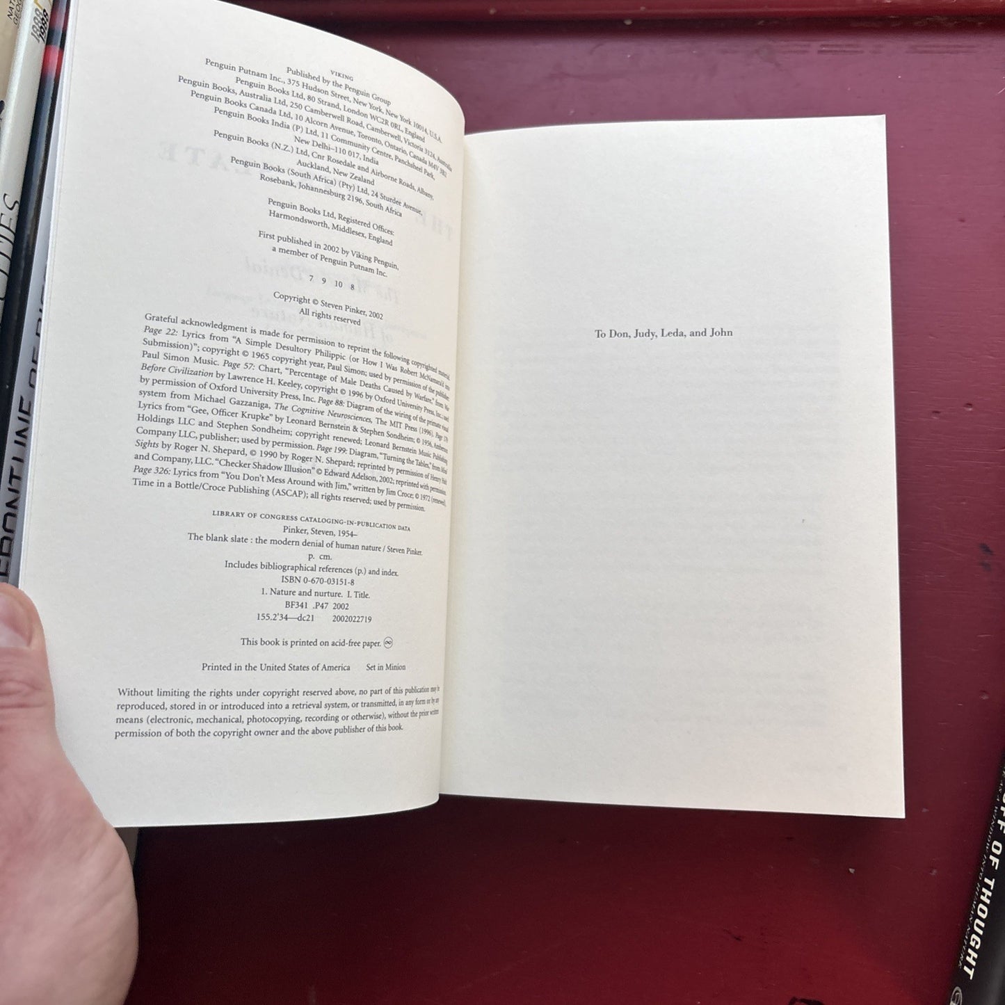 3 Steven Pinker Books Stuff Of Thought Enlightenment Now Blank Slate