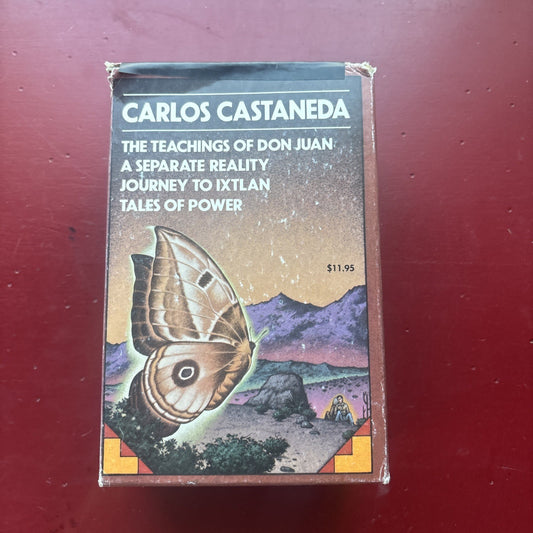 Carlos Castaneda box set TP 3 Of 4: Teachings of Don Juan Peyote Separate Mystic