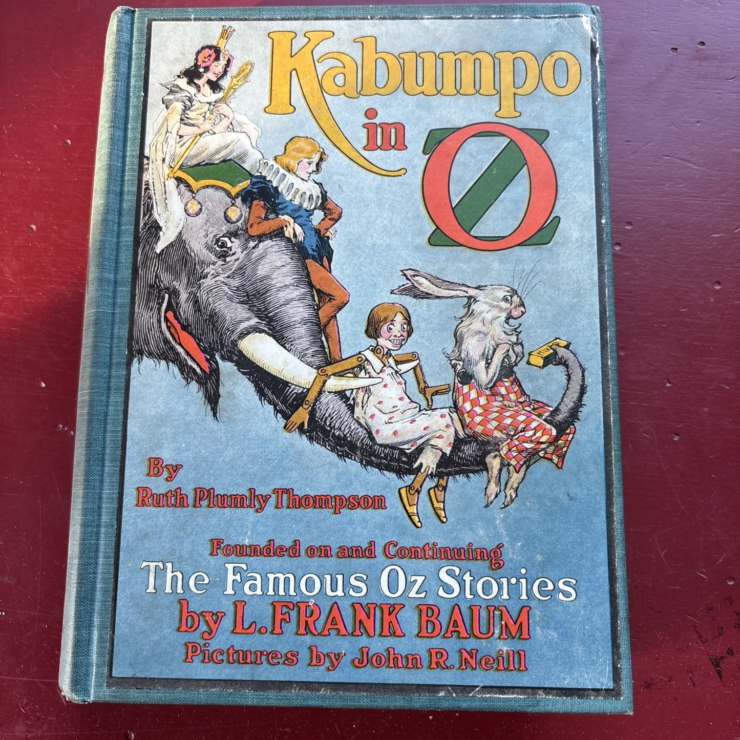 Kabumpo in Oz 1922 Reilly & Lee – L Frank Baum / Thompson – 12 Color Plates