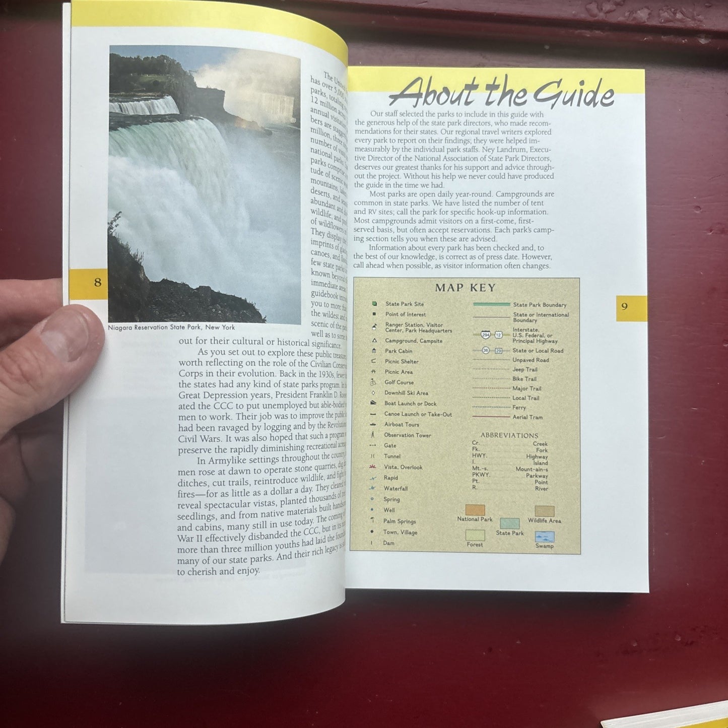 5 National Geographic Travel Guides: State & National Parks Historic Places (Paperback)