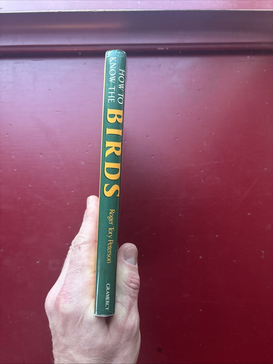 How to Know the Birds Recognition Guide by Roger Tory Peterson 1986 Edition