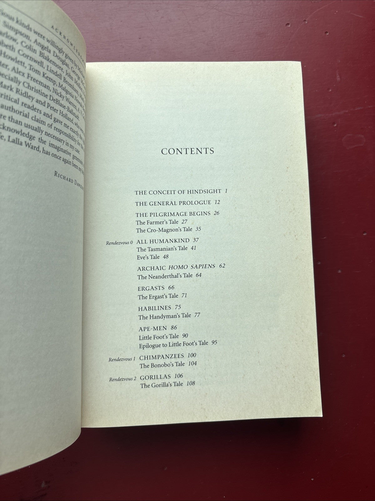 Ancestor's Tale : A Pilgrimage to the Dawn of Evolution by Richard Dawkins...