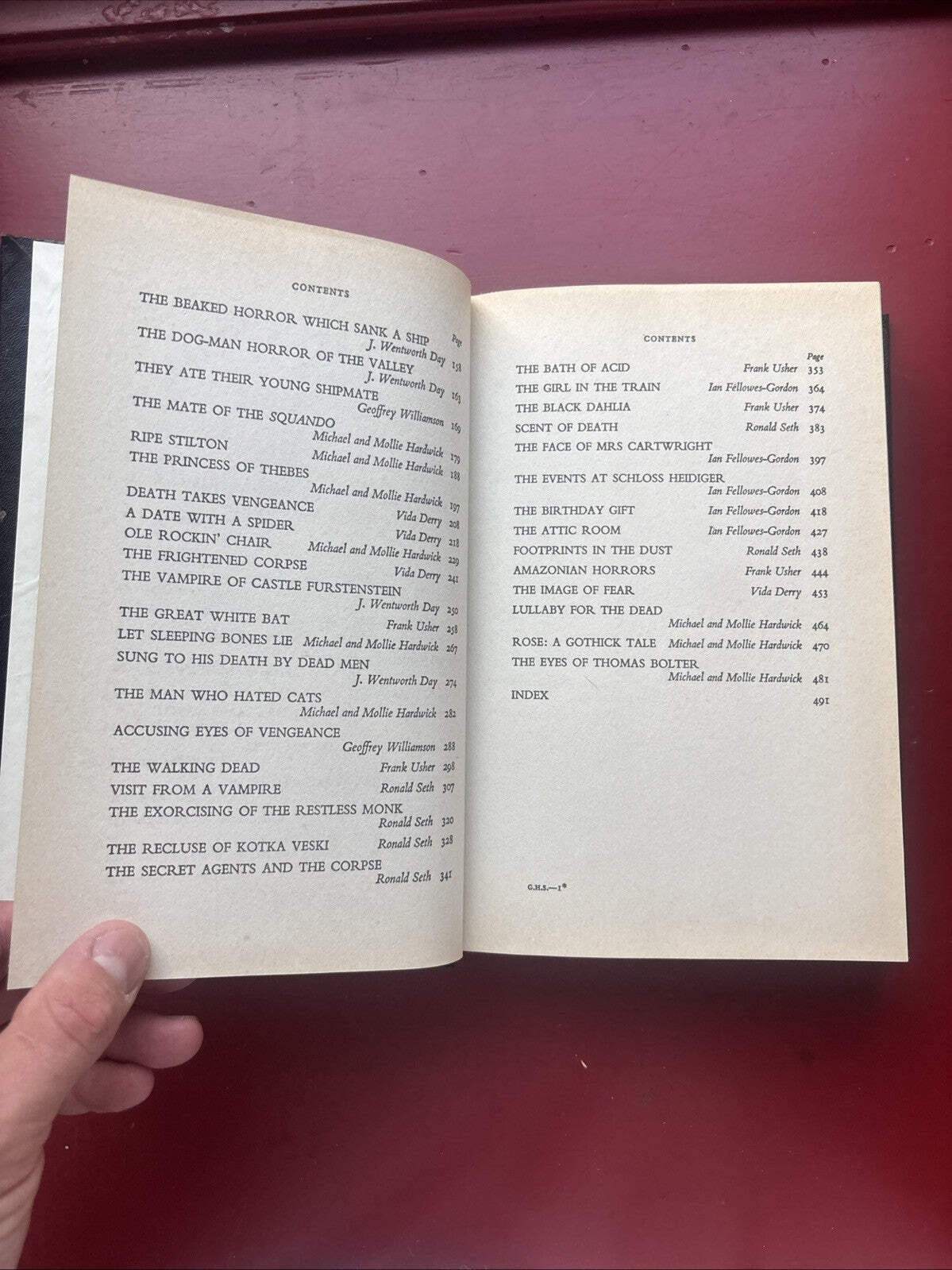 50 Great Horror Stories edited by John Canning (1972, Hardcover)