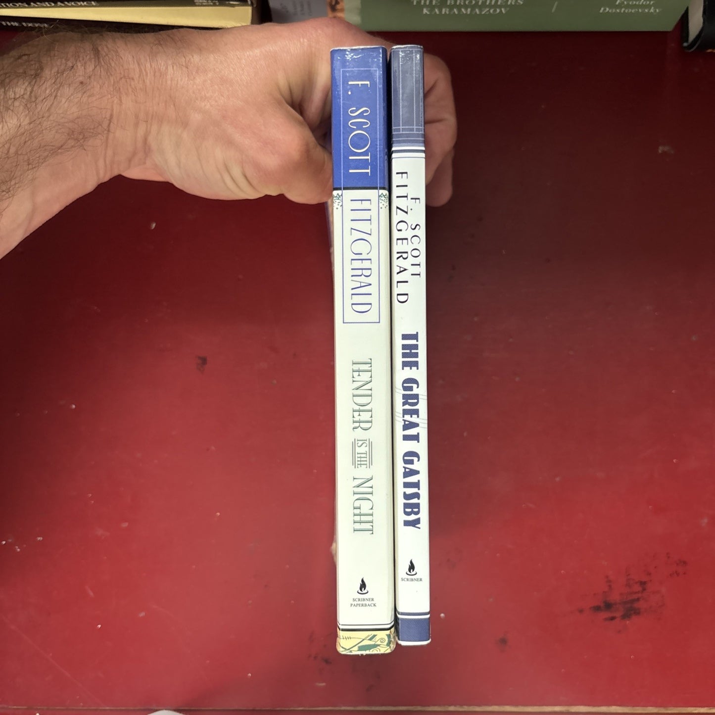 Tender Is the Night & The Great Gatsby by F. Scott Fitzgerald (Trade Paperbacks)