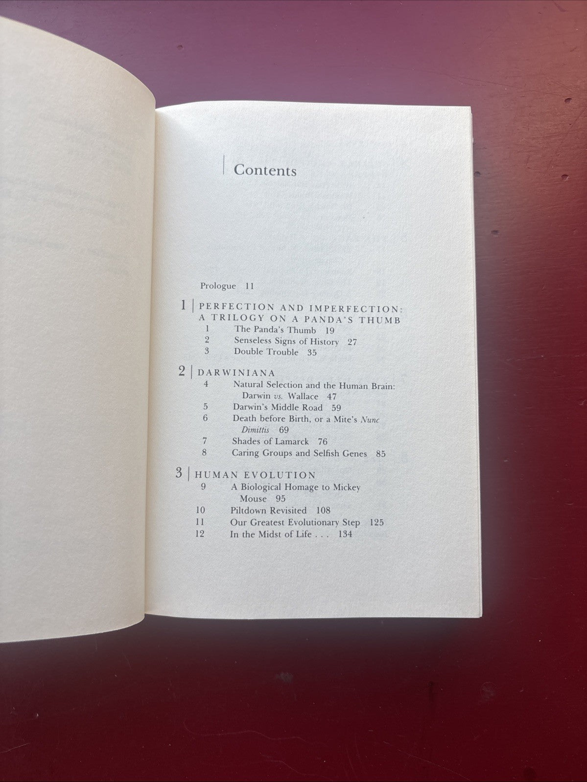 The Panda’s Thumb by Stephen Jay Gould (1980, Hardcover) (1st Ed.)