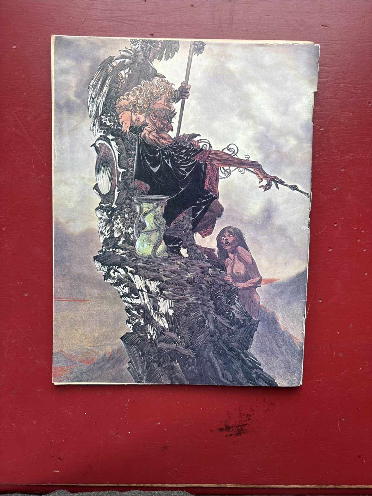 Heavy Metal Magazine (July 1980) (Reduced cover tear)