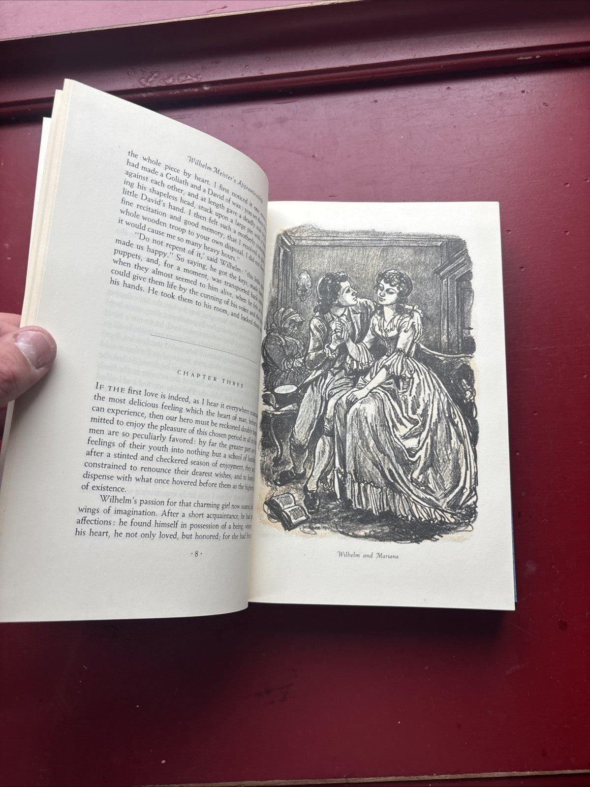 Wilhelm Meister's Apprenticeship by JW von Goethe. Heritage Press 1959