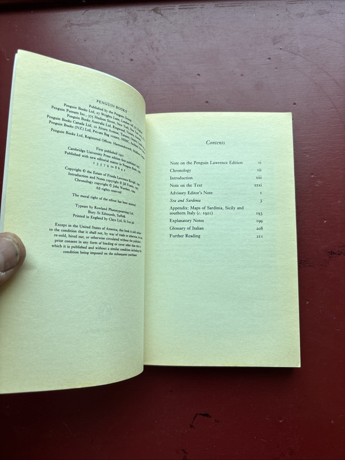 Sea and Sardinia (Classic, 20th-Century, Penguin) - Paperback D. H. Lawrence