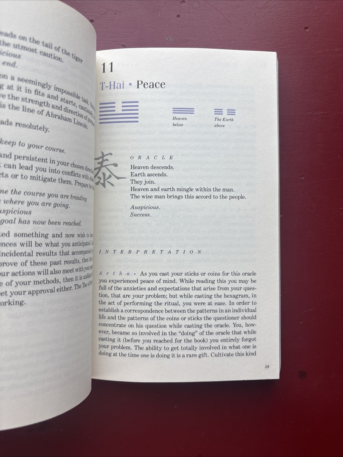 I Ching : A New Interpretation for Modern Times by Sam Reifler (1991, Trade...