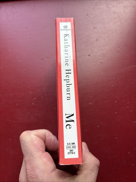 Me, Stories of My Life by Katharine Hepburn (1992, Trade Paperback)