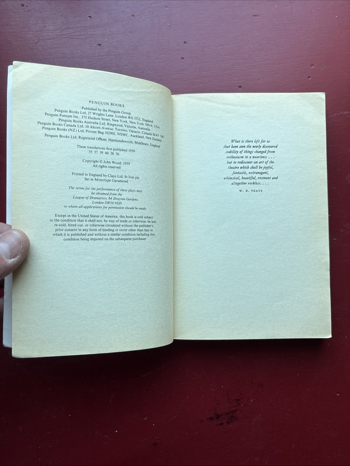 The Misanthrope and Other Plays by Molière (1959,Mass Market)