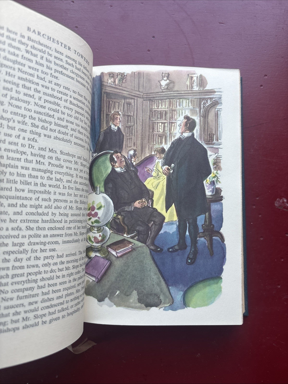 Barchester Towers by Anthony Trollop Vintage Book 1945