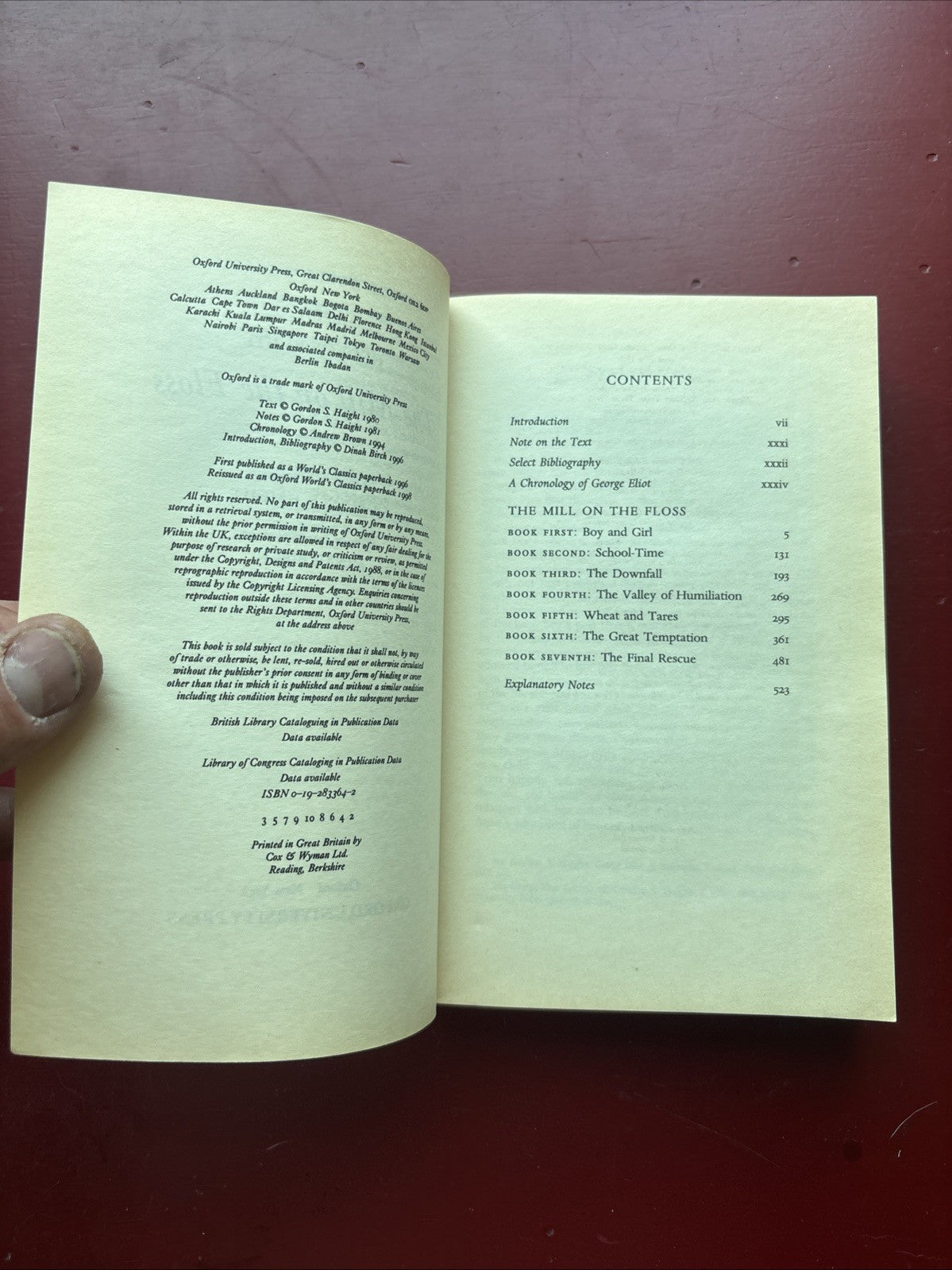 Mill on the Floss by George Eliot (1998, Uk-Trade Paper)