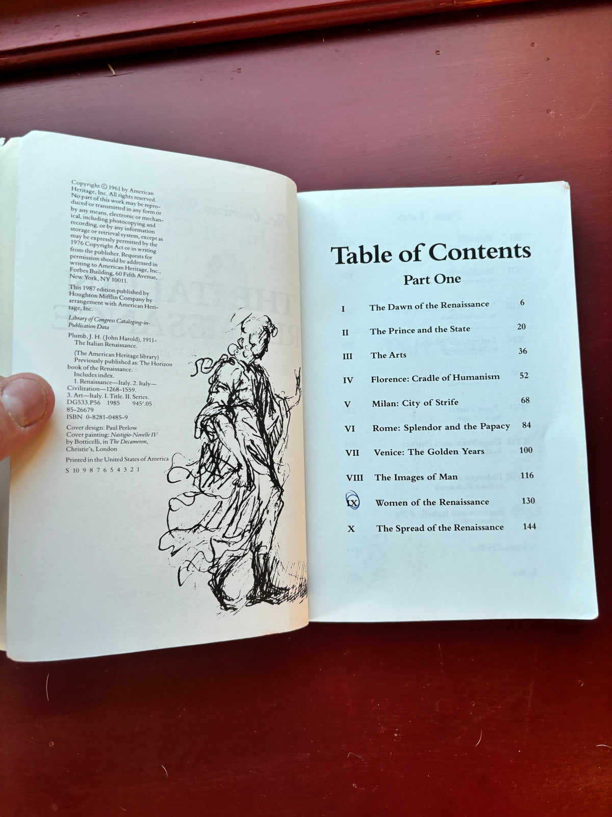 Italian Renaissance by J.H. Plumb (1961, Trade Paperback)
