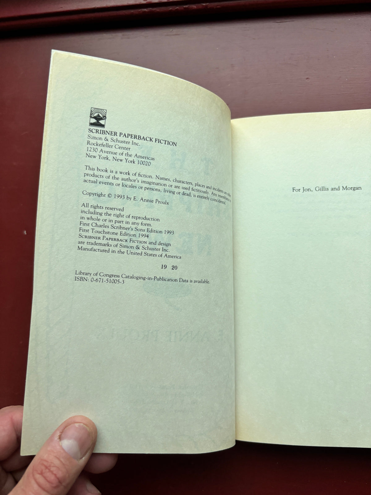 The Shipping News by E. Annie Proulx (1993, Trade Paperback)