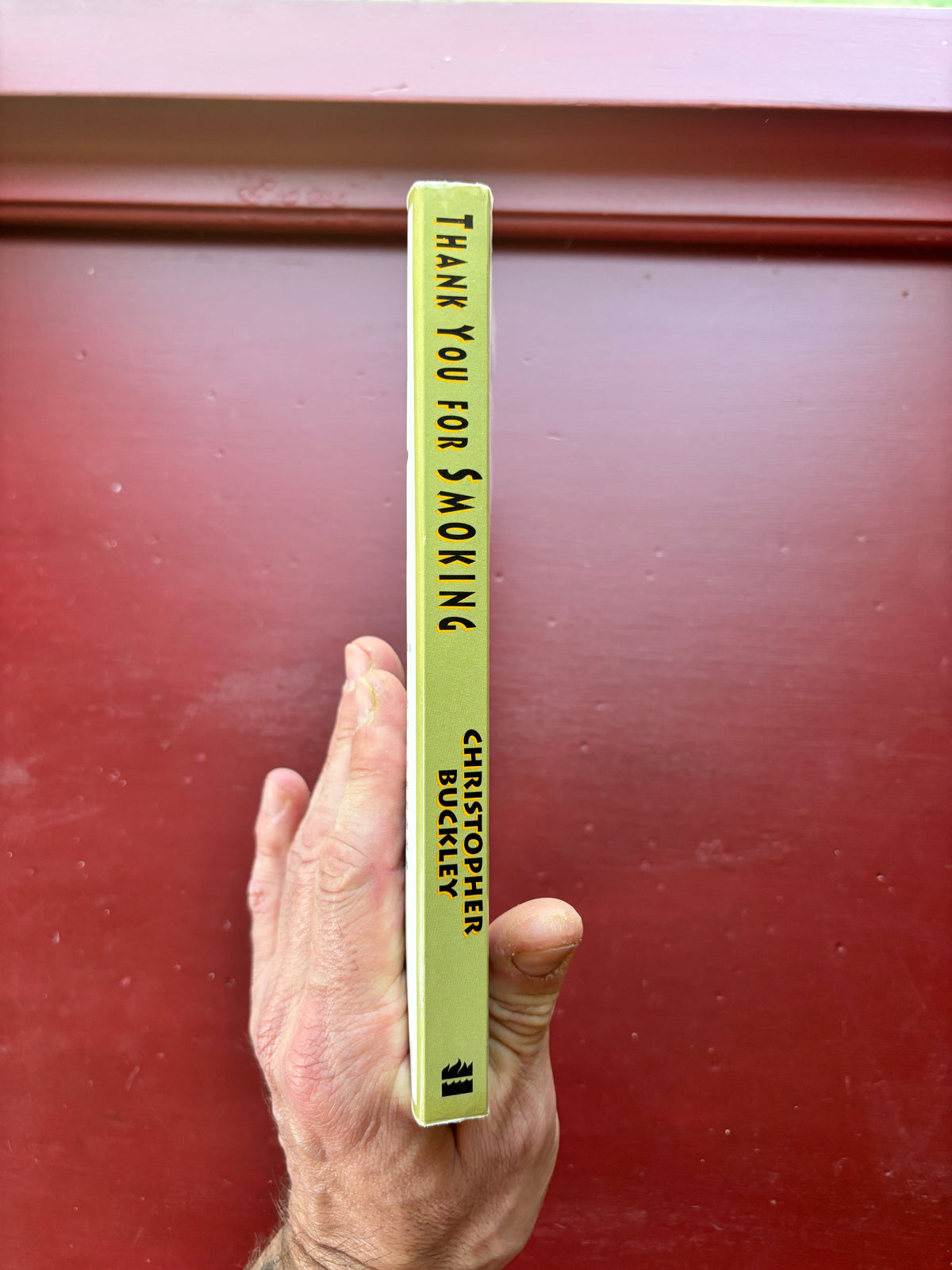 Thank You for Smoking by Christopher Buckley (1995, Trade Paperback)