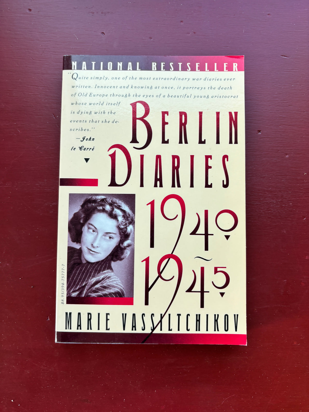 Berlin Diaries 1940 - 1945 by Marie Vassiltchikov (1987, Trade Paperback)