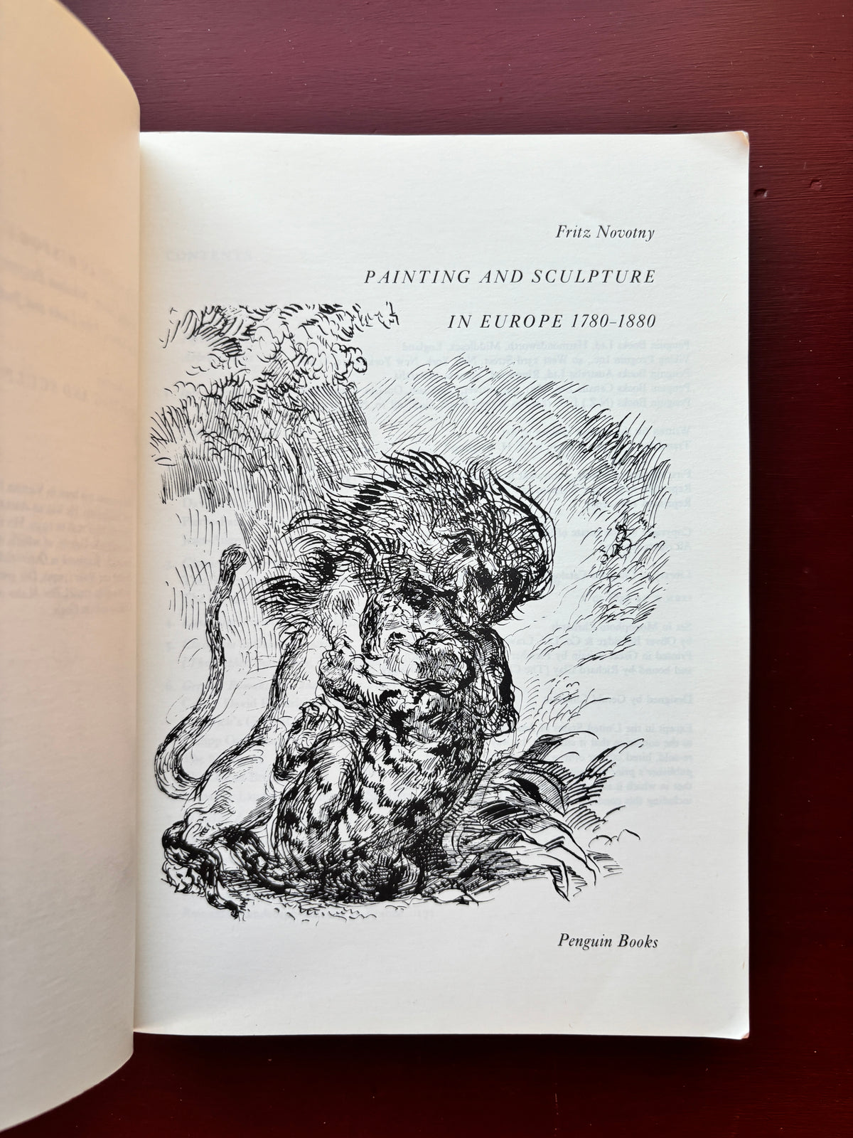 Painting & Sculpture in Europe 1790-1880 by Fritz Novotny (1985, Trade Paperback)