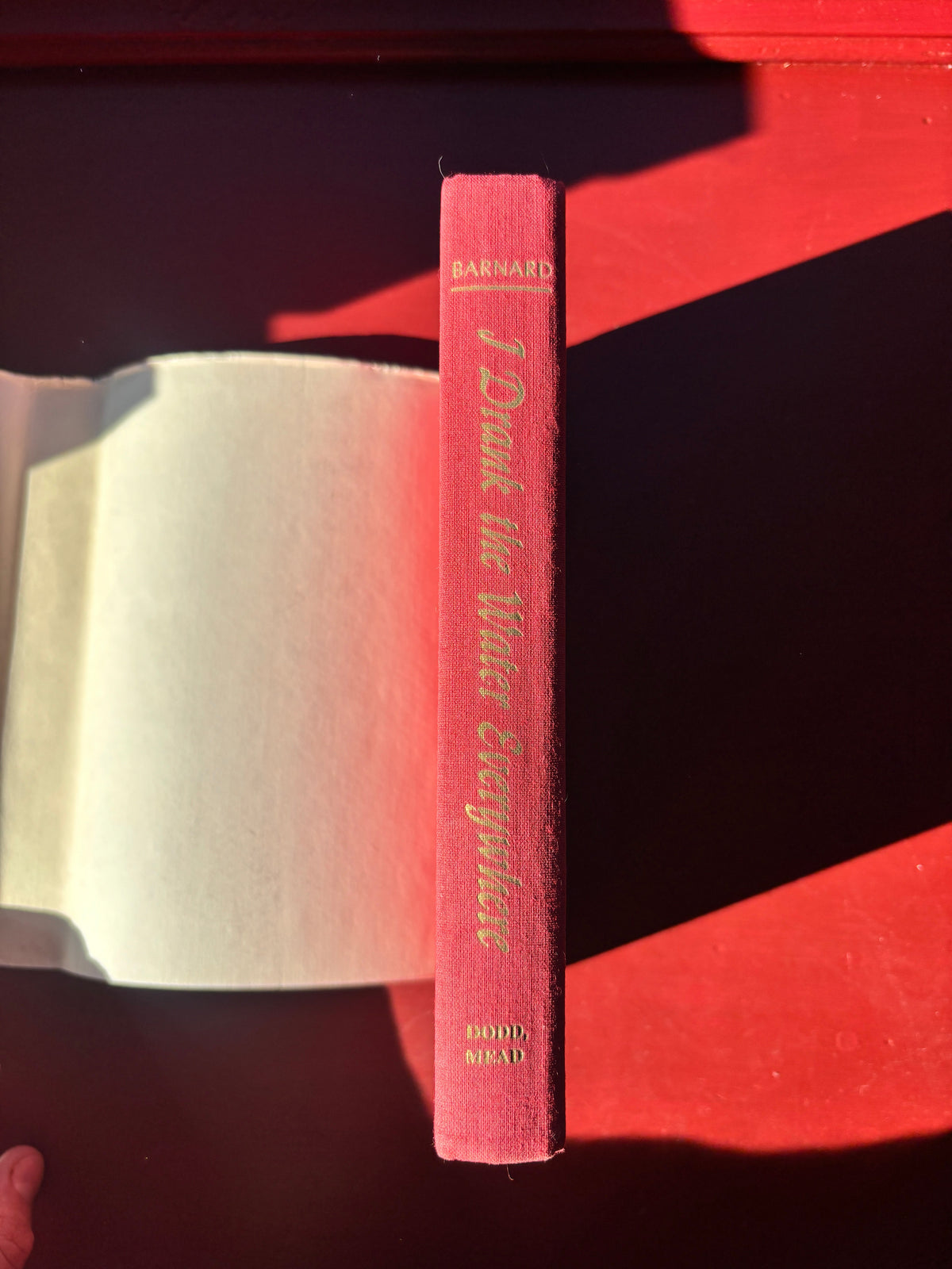 I Drank the Water Everywhere by Charles N. Barnard (1975, Hardcover)