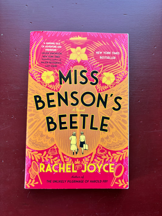 Miss Benson's Beetle by Rachel Joyce (2020, Trade Paperback)