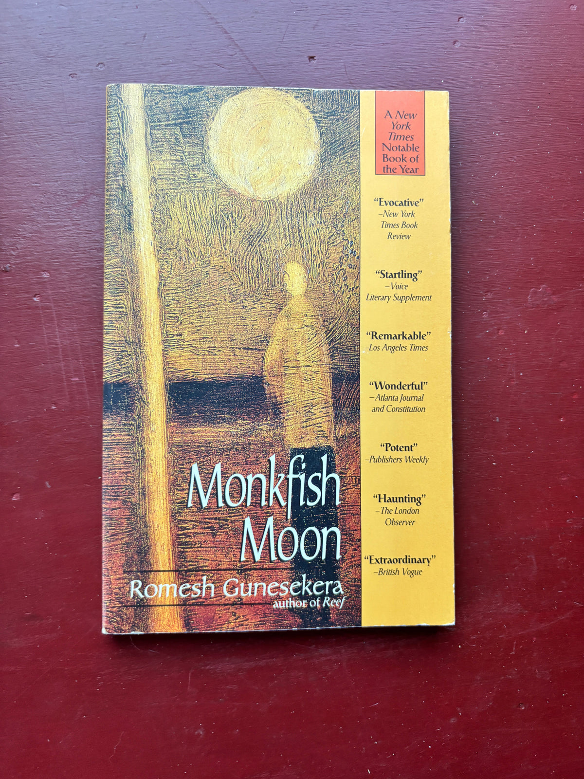 Monkfish Moon by Romesh Gunesekere (1992, Trade Paperback)