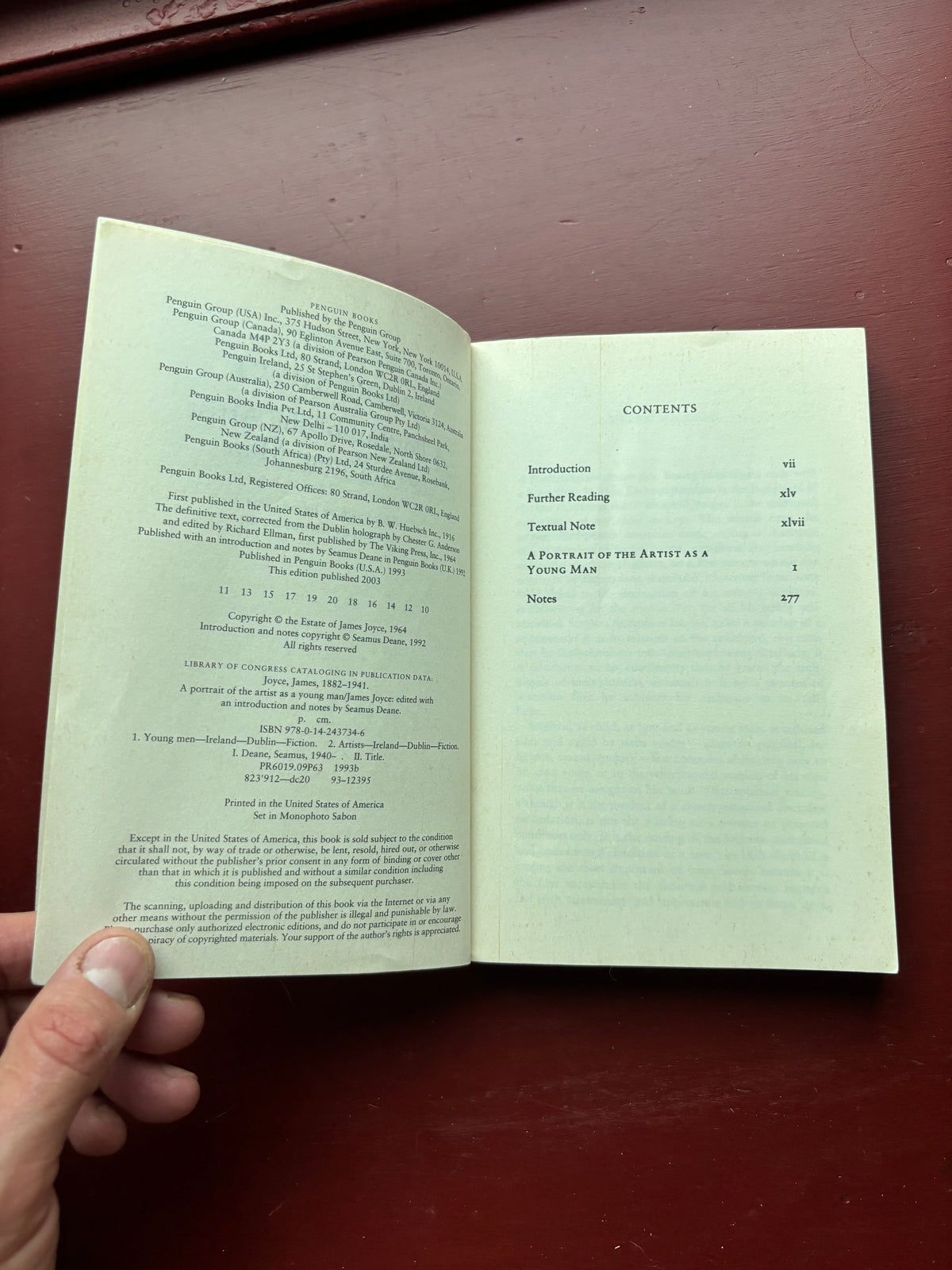 Portrait of the Artist by James Joyce (2003, Trade Paperback)
