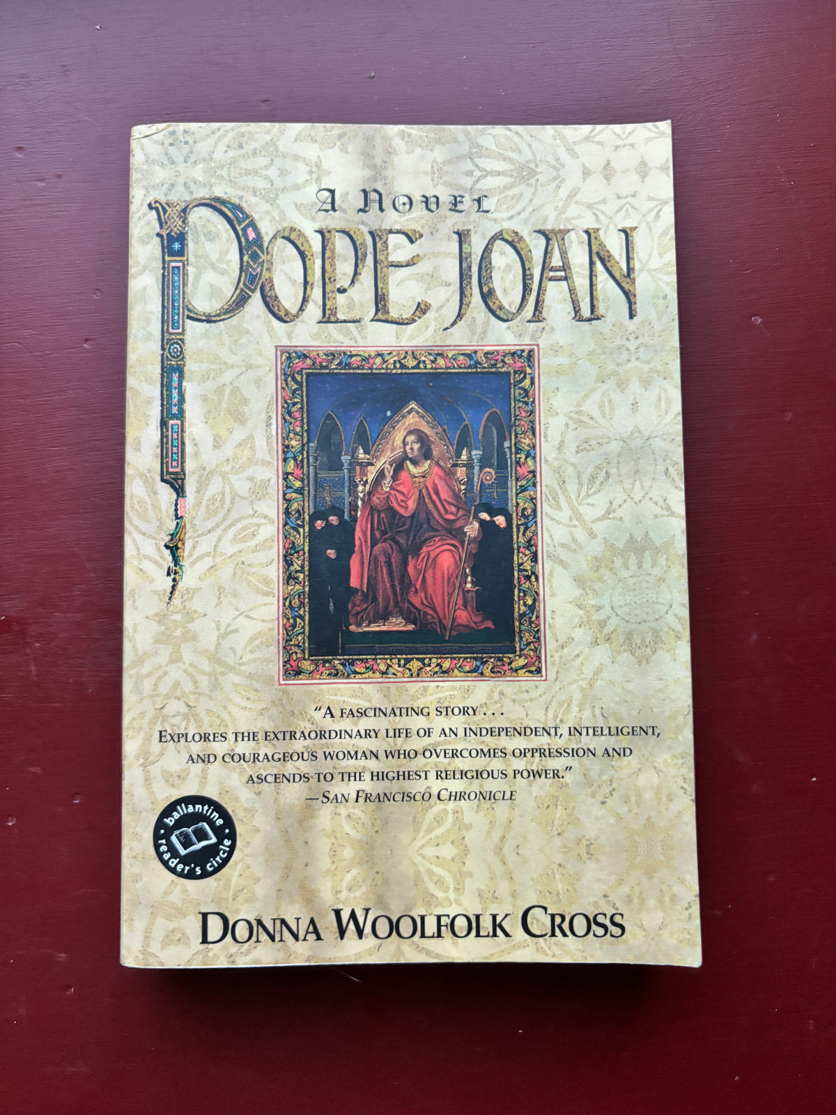Pope Joan by Donna Woolfolk Cross (1997, Trade Paperback)
