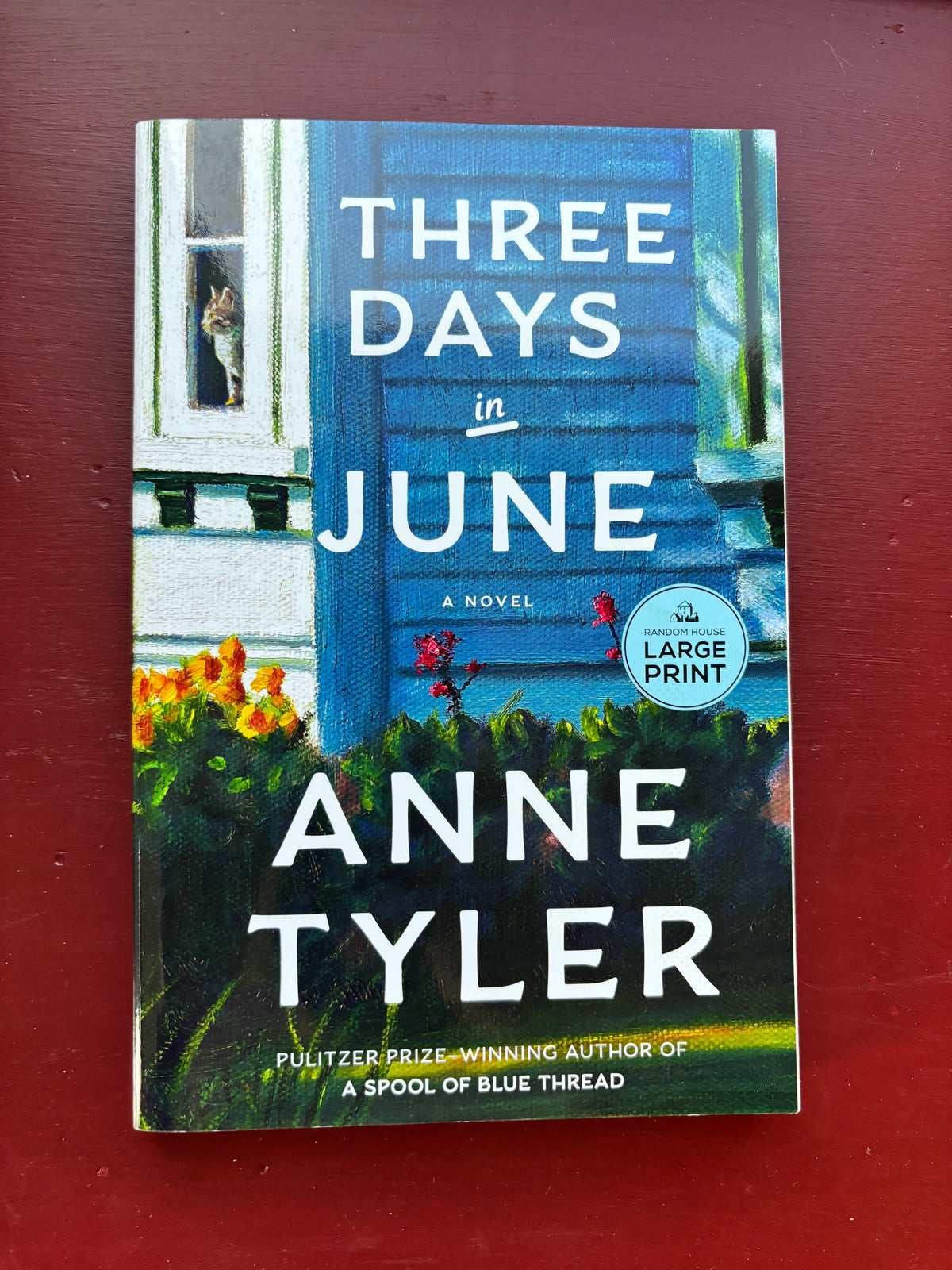 Three Days in June by Anne Tyler (2025, Trade Paperback)