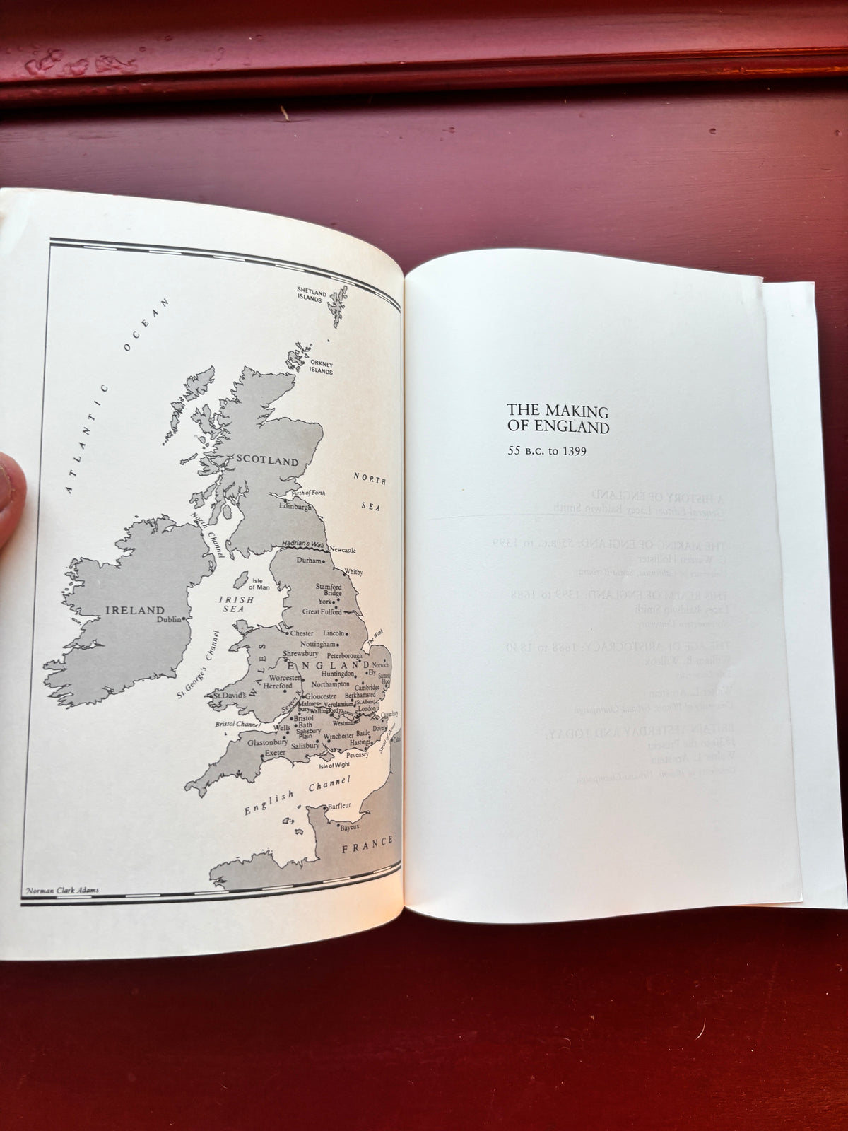 Making of England 55 B.C. - 1399 by C. Hollister (1983, Trade Paperback)