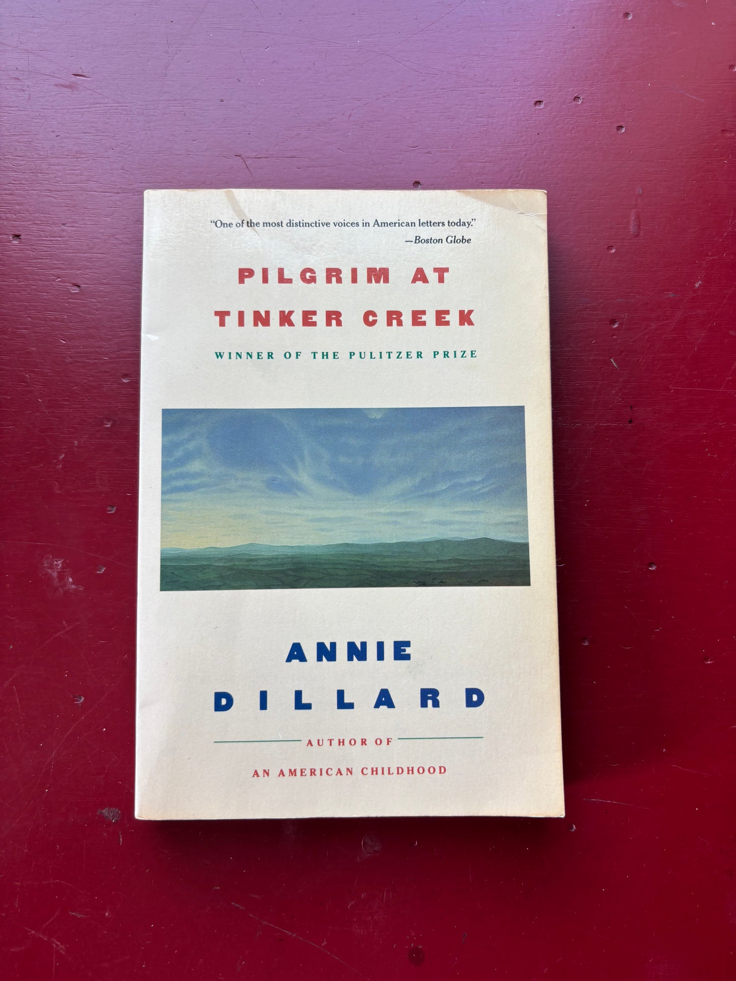 Pilgrim at Tinker Creek by Annie Dillard (1974, Trade Paperback)