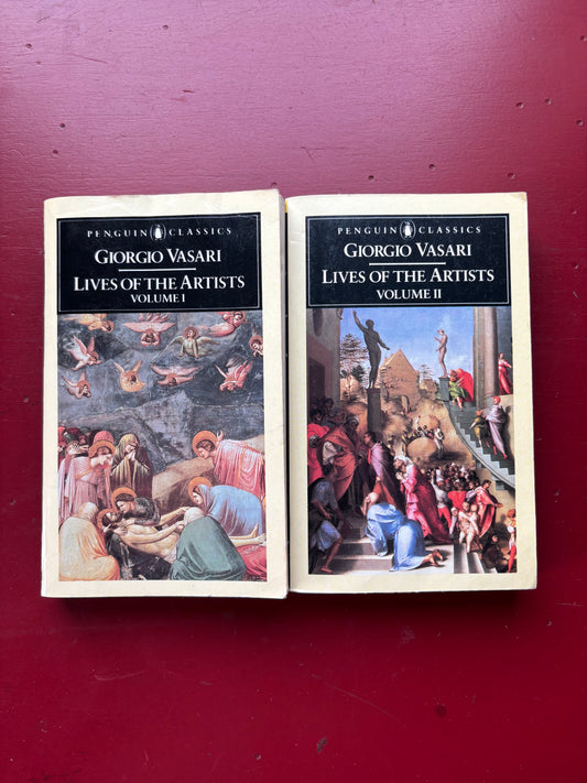 Lives of the Artists Vol. 1 & 2 by Giorgio Vasari (1987, Mass Market)