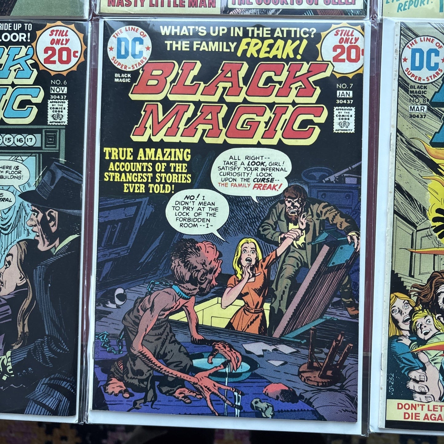 Black Magic #1–8 Complete Run (1973 DC) Bronze Age Horror – Jack Kirby & Joe Sim