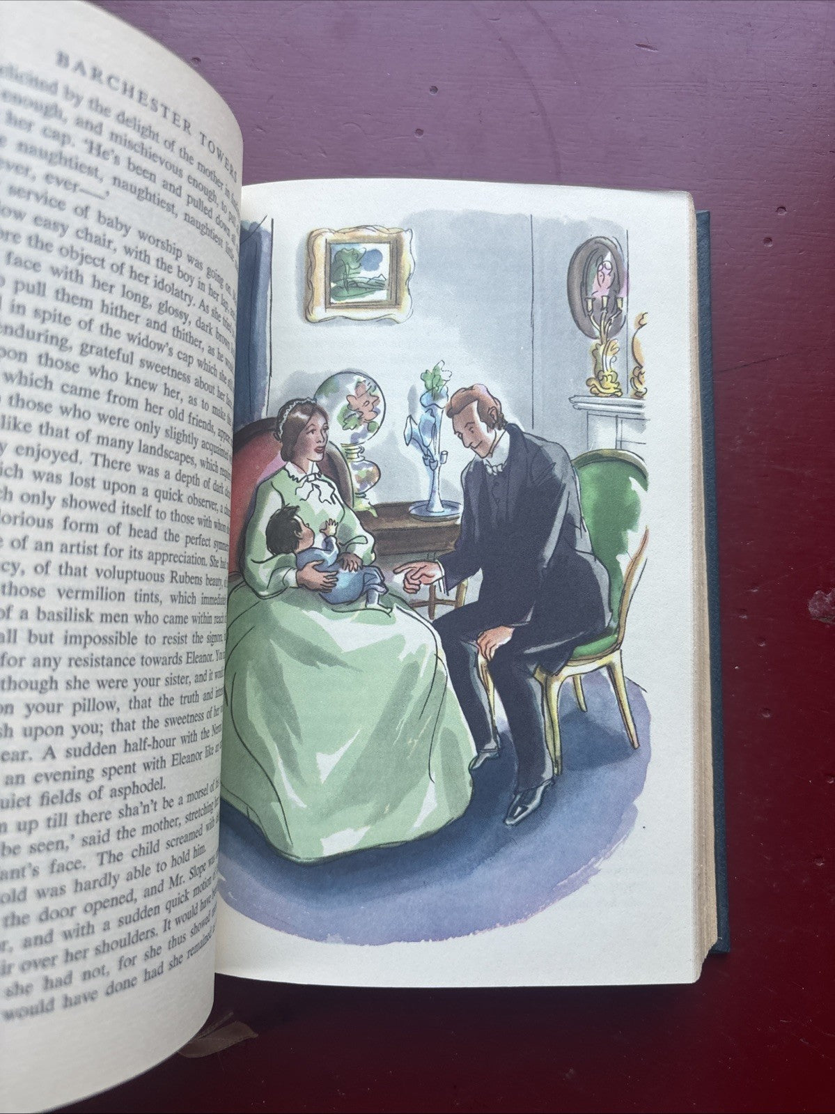 Barchester Towers by Anthony Trollop  Vintage Book 1945