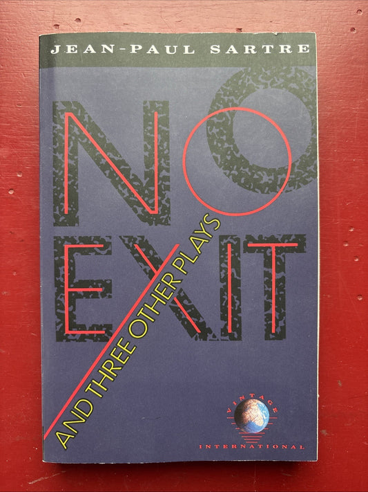 No Exit and Three Other Plays by Jean Paul Sartre (1989, Trade Paperback)