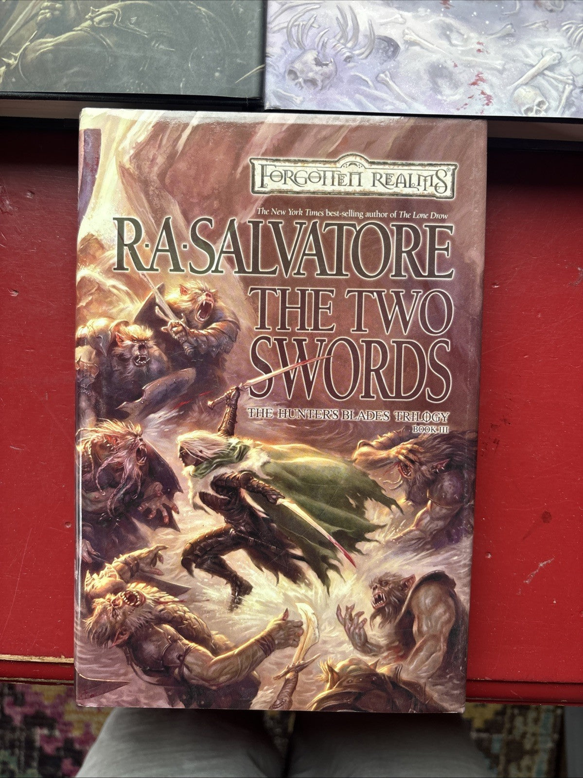 RA Salvatore Complete Hunters Blades Trilogy Lot Of 3 Hardcover Books Drow Orcs