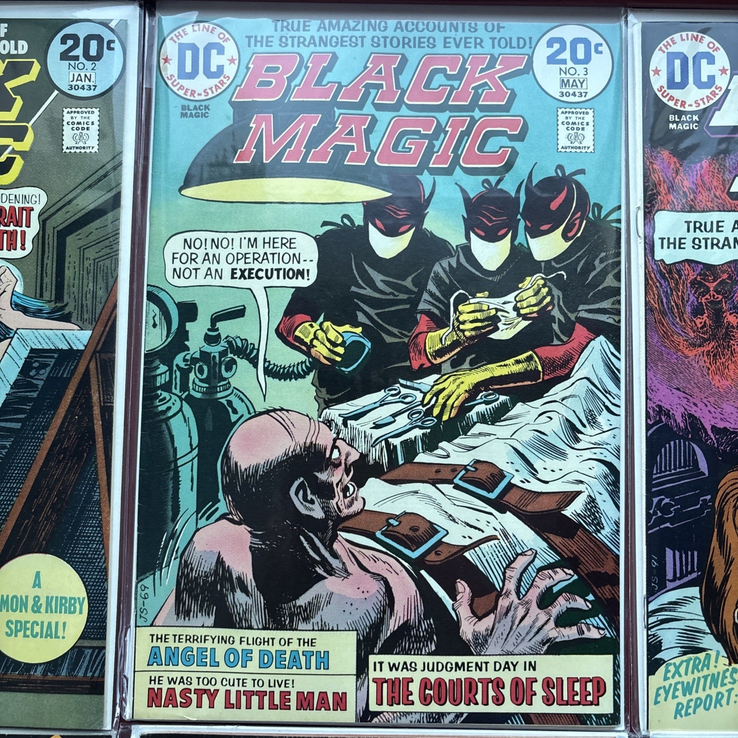Black Magic #1–8 Complete Run (1973 DC) Bronze Age Horror – Jack Kirby & Joe Sim
