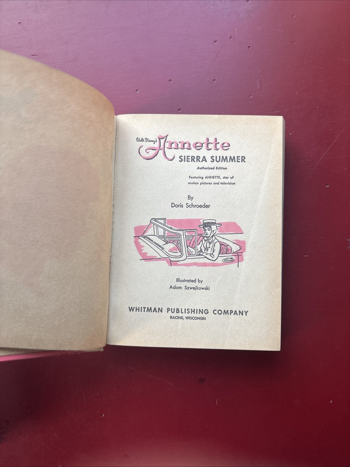 Annette Sierra Summer Doris Schroeder 1960 Authorized Edition Whitman