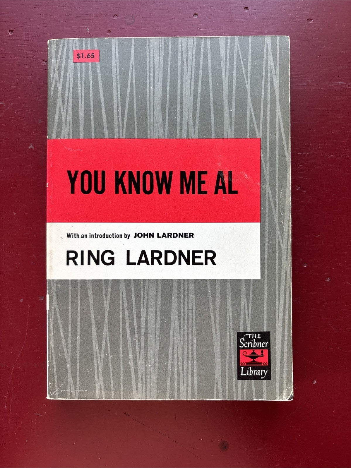You Know Me Al By Ring Lardner Vintage Scribner Edition