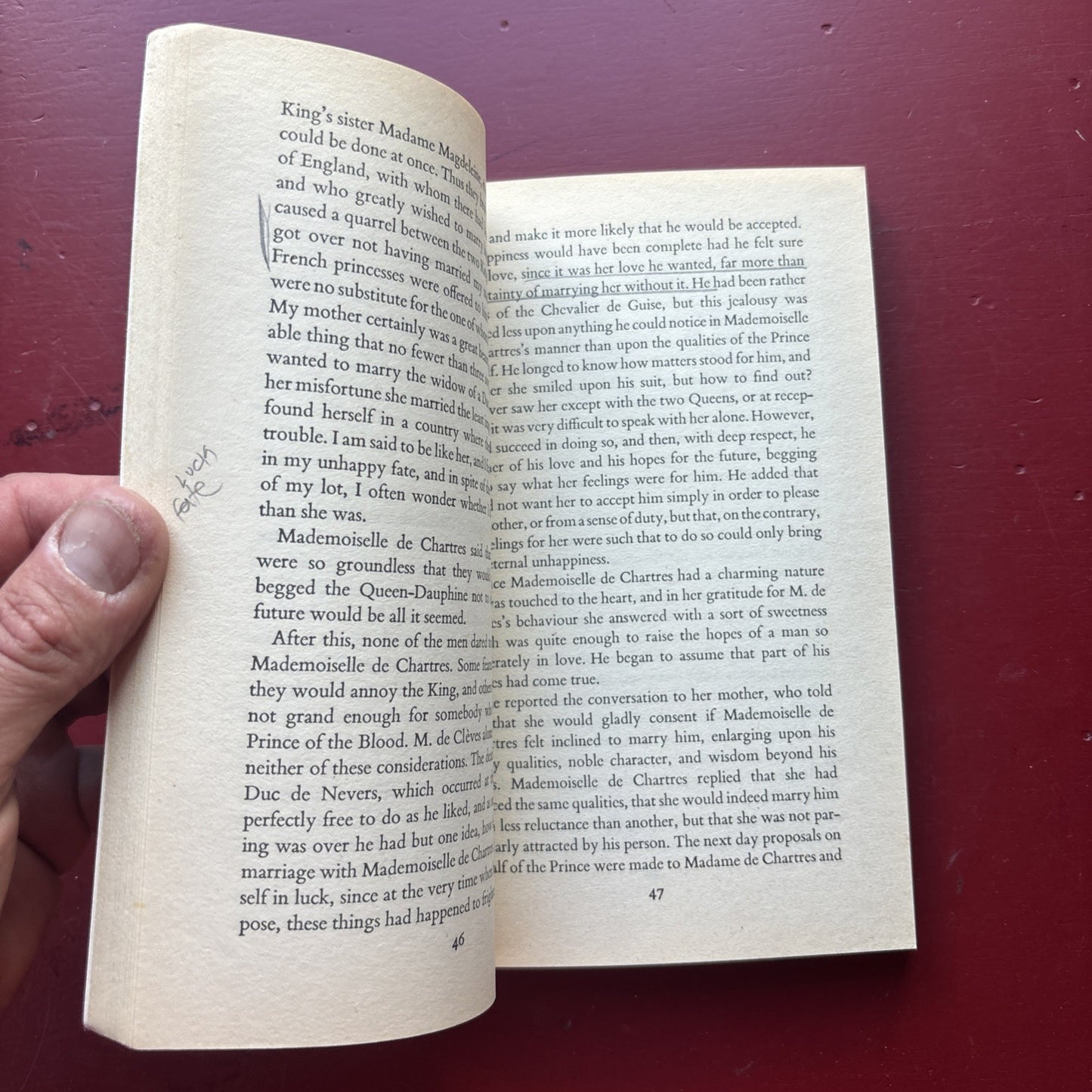 The Princesse de Cleves, Madame de Lafayette (lightly Annotated)