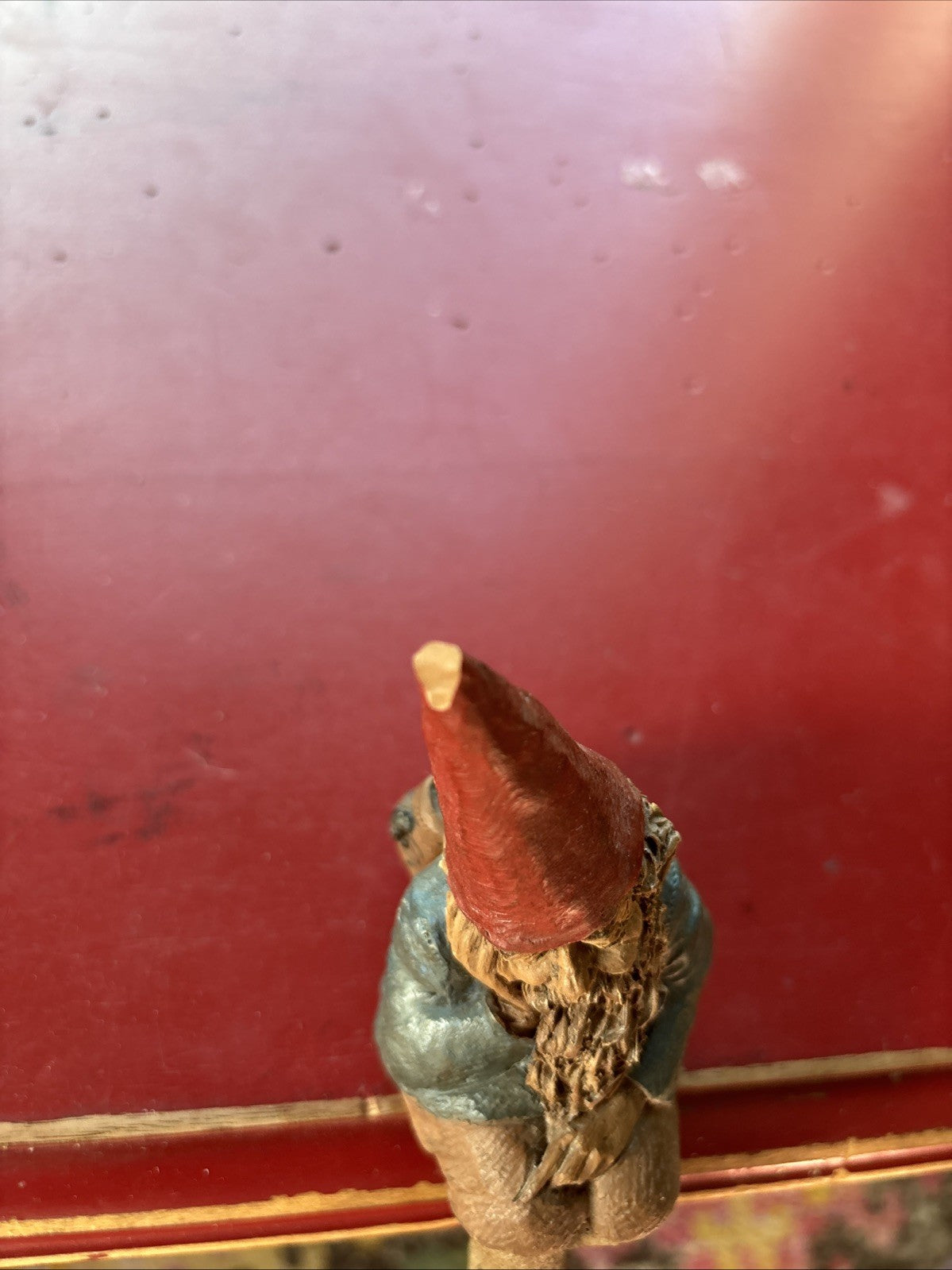 Tom Clark Gnome "Bailey" 1986 No Cert.  Hat Tip Damaged Still Cute