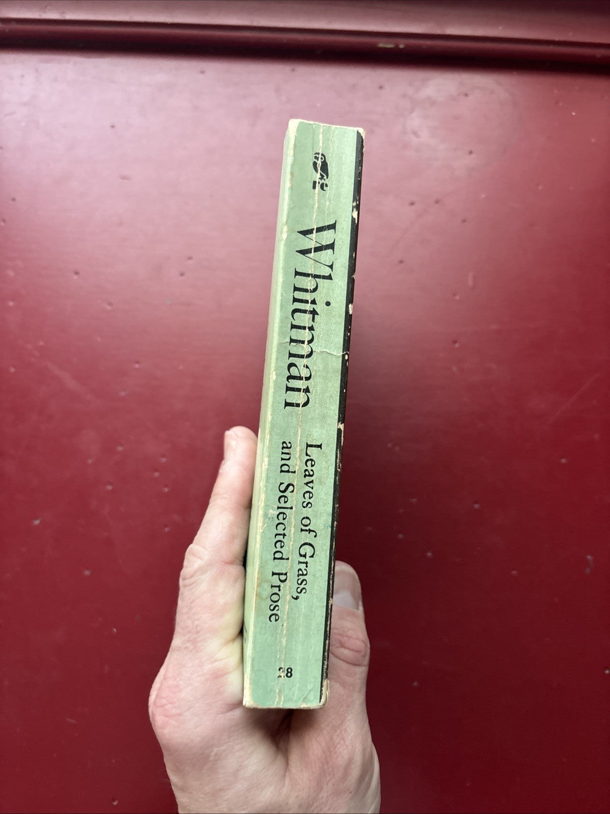 Walt Whitman Leaves Of Grass And Selected Prose 1966 Holt, Rinehart And Winston