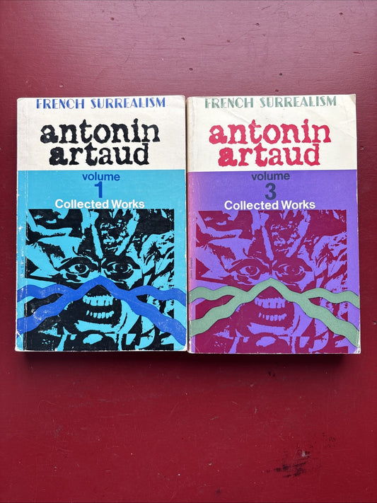 Antonin Artaud Collected Works Vol 1 & 3 by Antonin Artaud (1974, Trade Paperback)