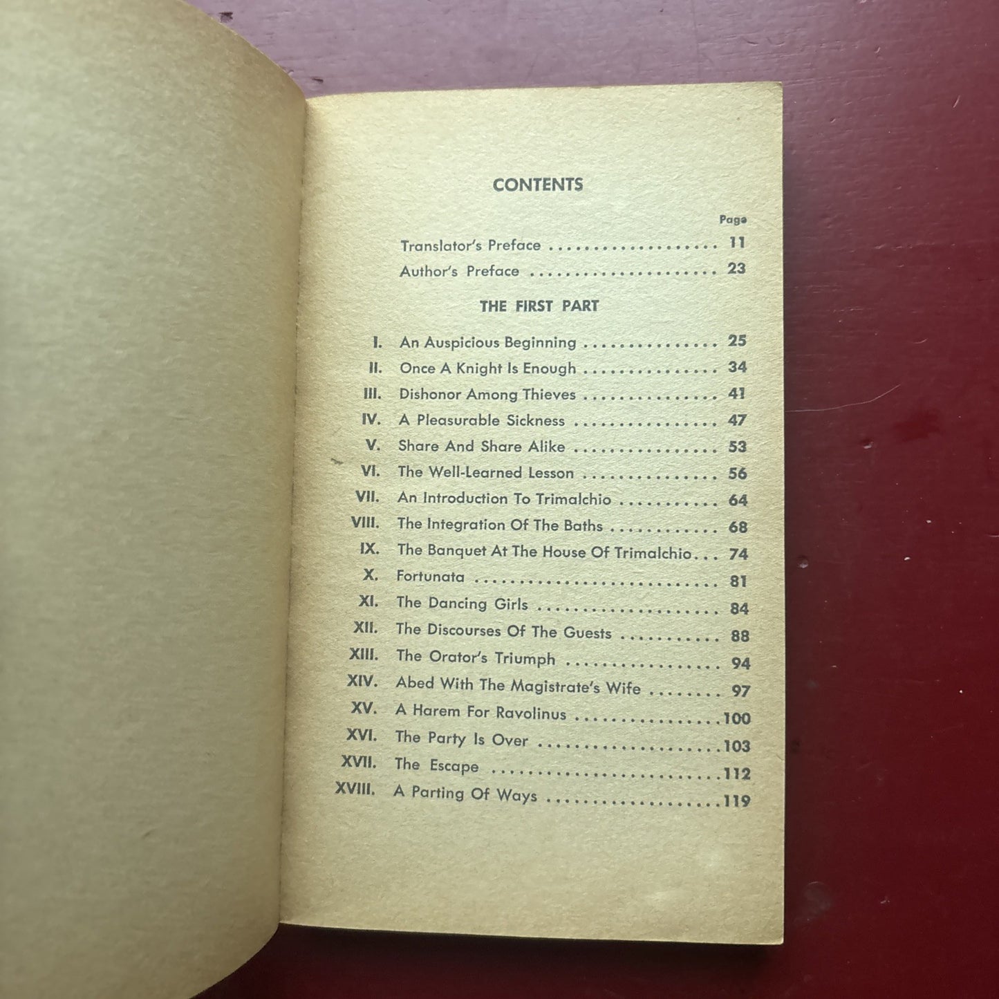 Satyricon: Memoirs of a Lusty Roman, Paul Gillette, Vintage 1965 Paperback