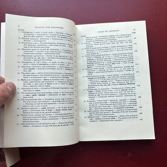 Russian for Beginners (1962) ~ Charles Duff ~ Dmitri Makaroff ~ Barnes and Noble