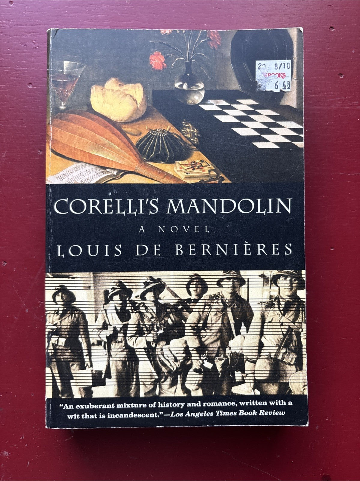 Corelli's Mandolin : A Novel by Louis de Bernieres (1995, Trade Paperback)