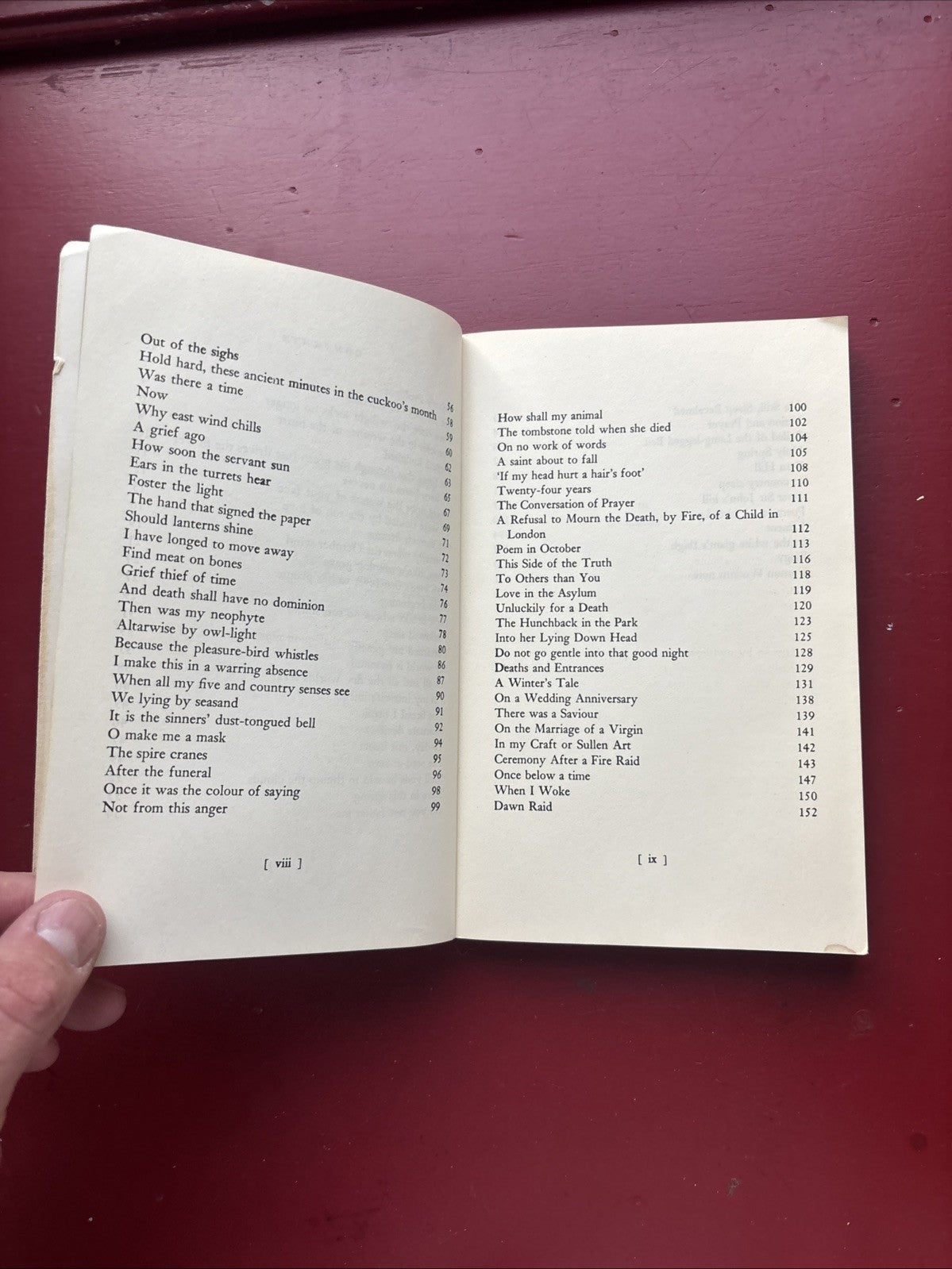 The Collected Poems of Dylan Thomas (1953, PB) (some Annotated)