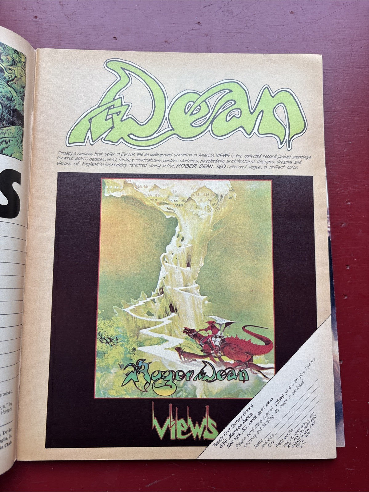 Heavy Metal Magazine (July 1980) (Reduced cover tear)