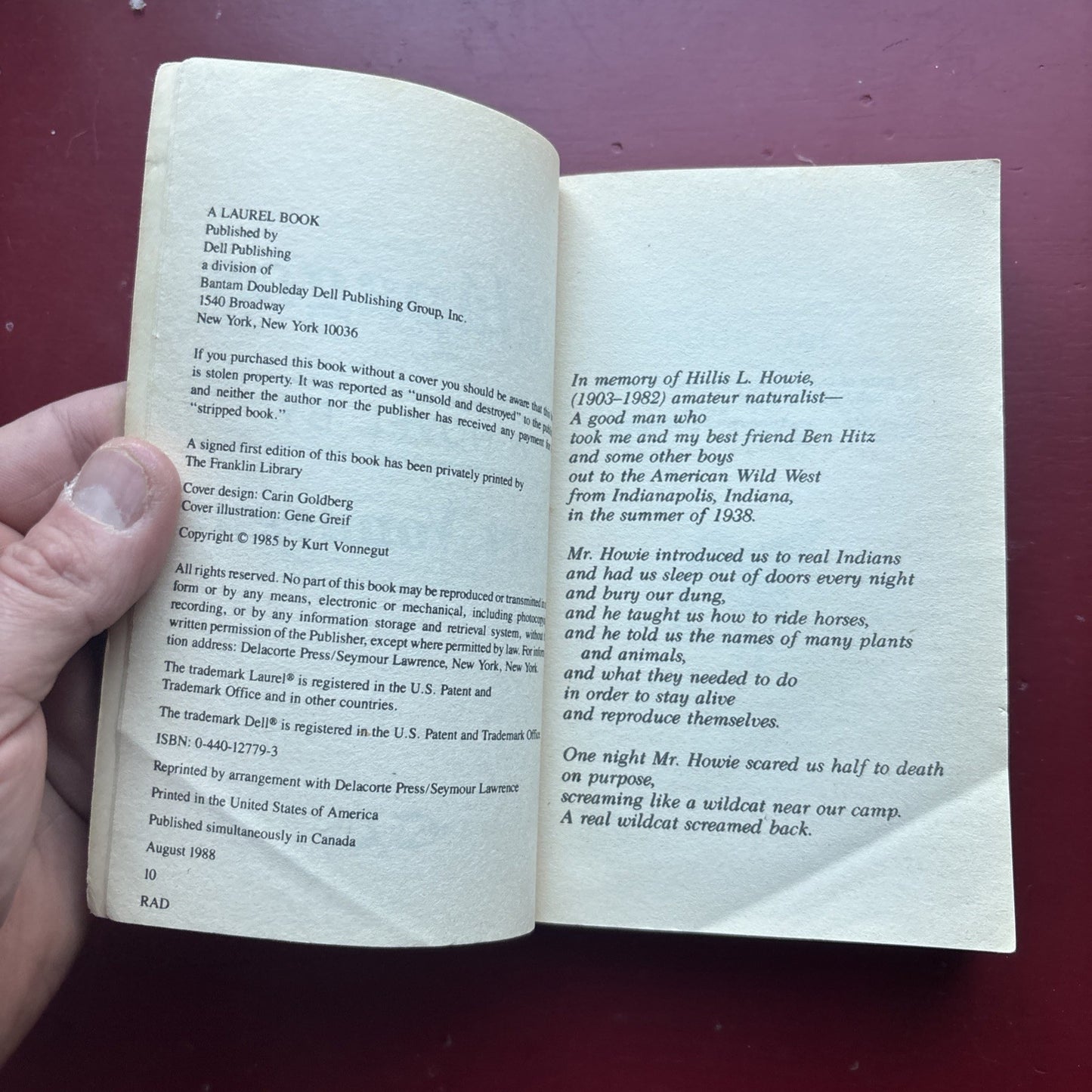 Galapagos by Vonnegut, Kurt, Jr.
